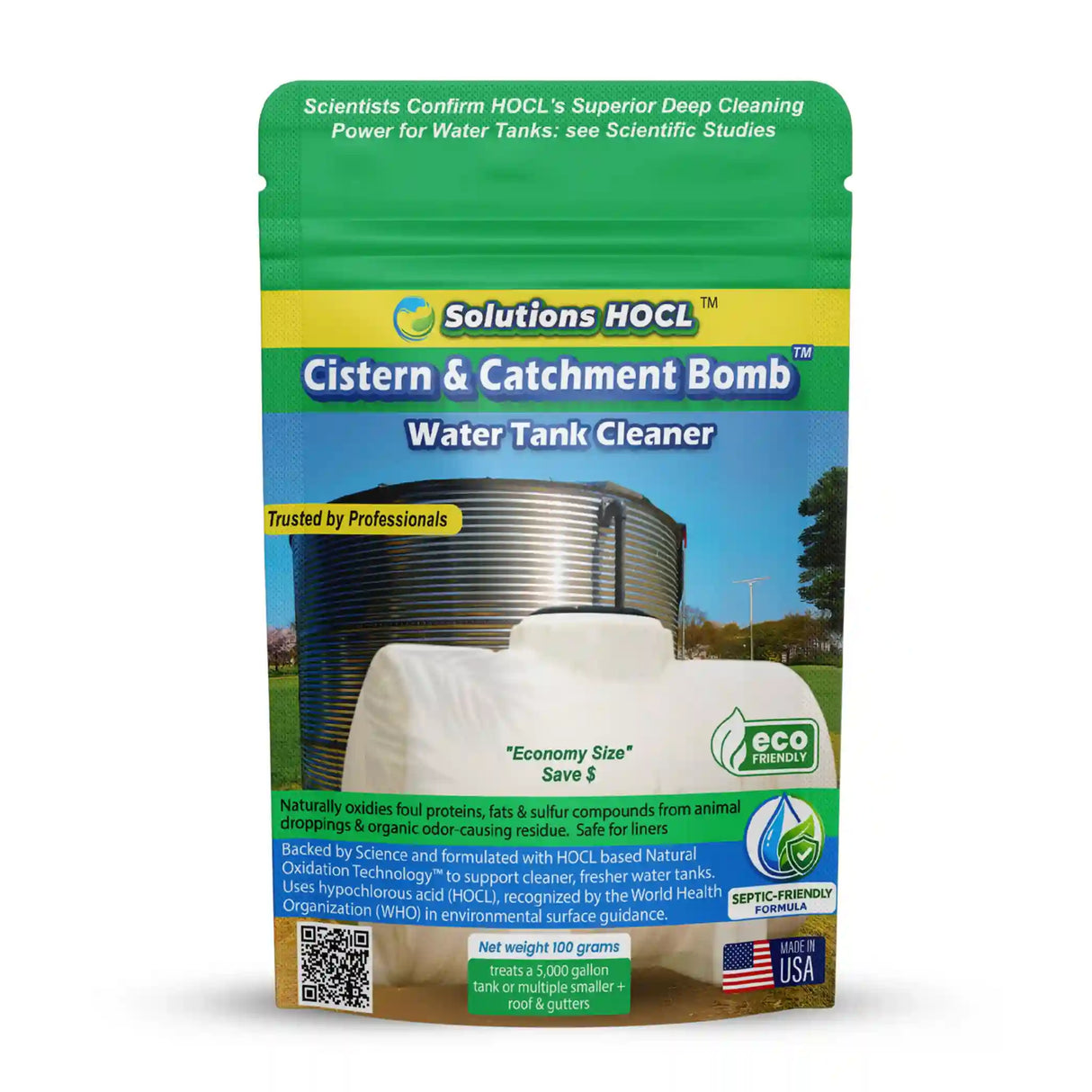 cistern and catchment bomb clean undergorund water tanks