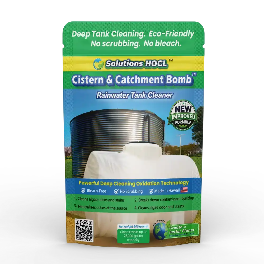 cistern and catchment bomb clean underground water tanks
