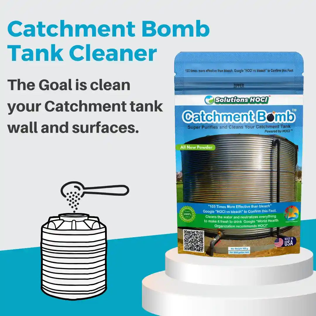 Tank Cleaner for rain harvesting tanks