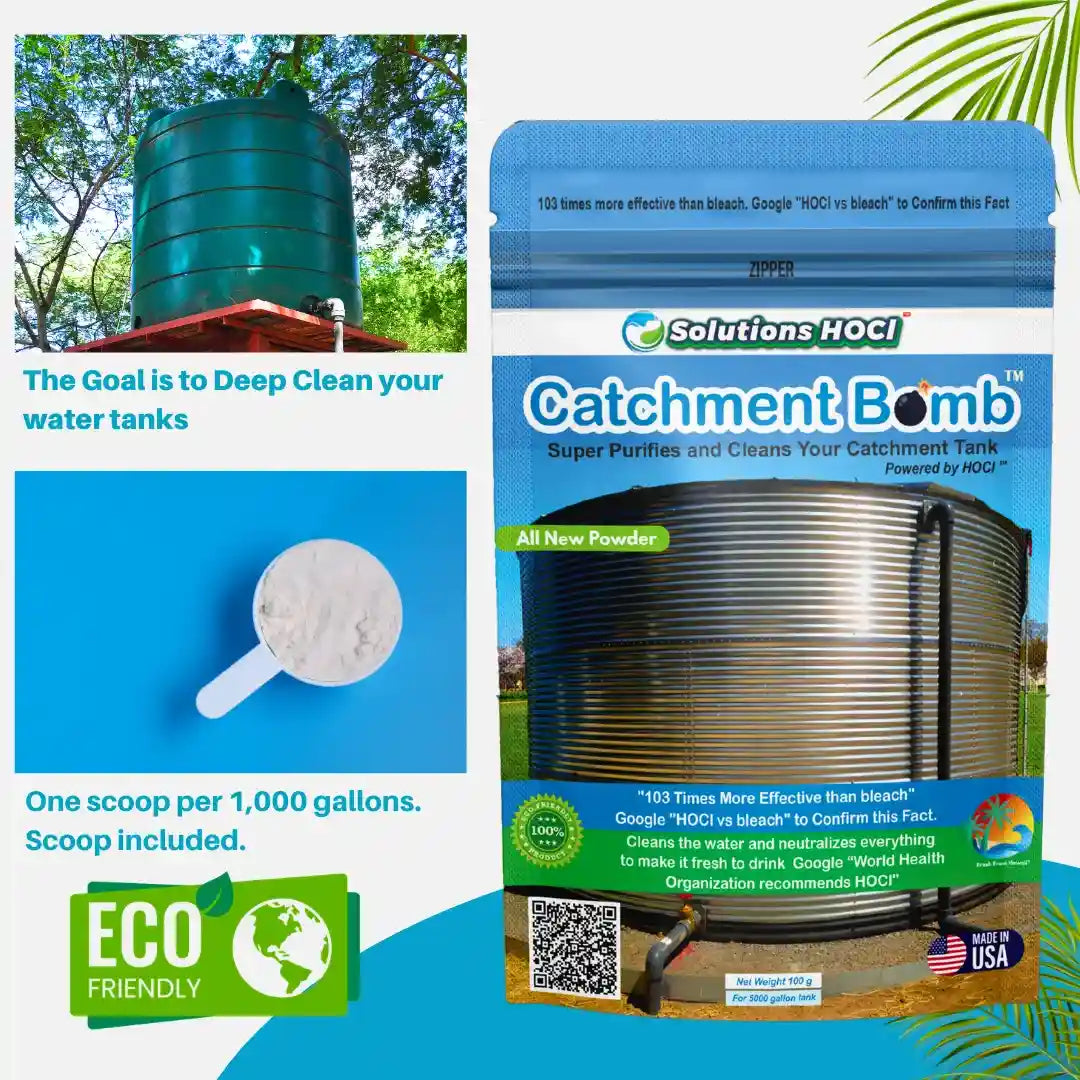 Tank Cleaner for Water catchment Tanks