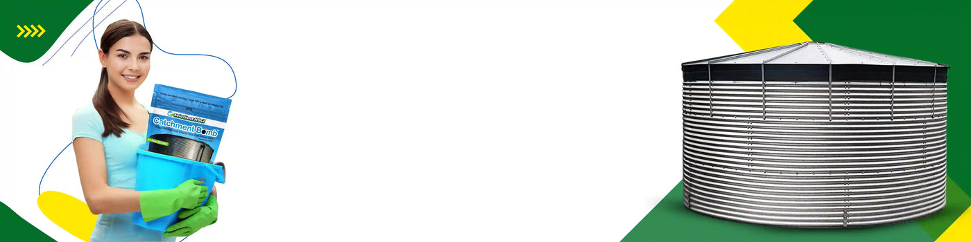 catchment bomb the best rainwater storage tank cleaner