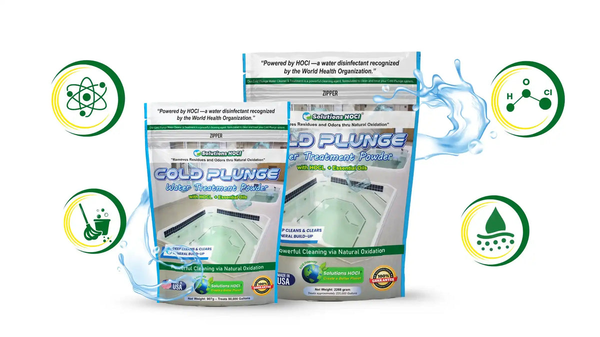 hocl cold plunge cleaner crystal clean cold plunge tubs