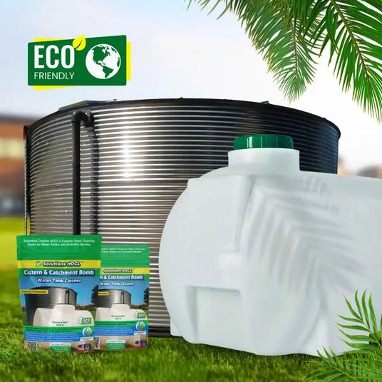 keep water tanks fresher with cistern and catchment bomb Tank Cleaner