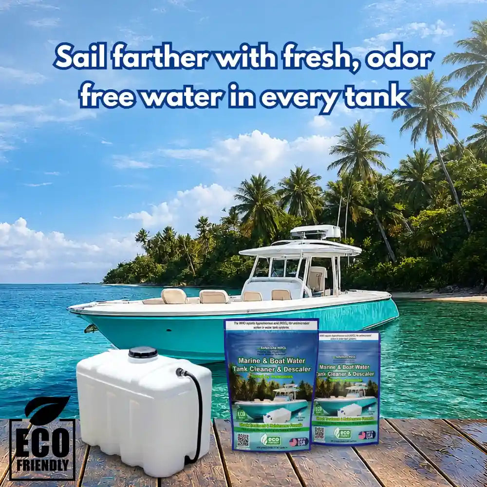 solutions hocl (hypochlorous acid) boat cleaners comparisons