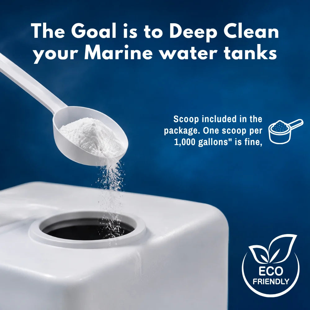 solutions hocl (hypochlorous acid) boat tank cleaners reduce odors