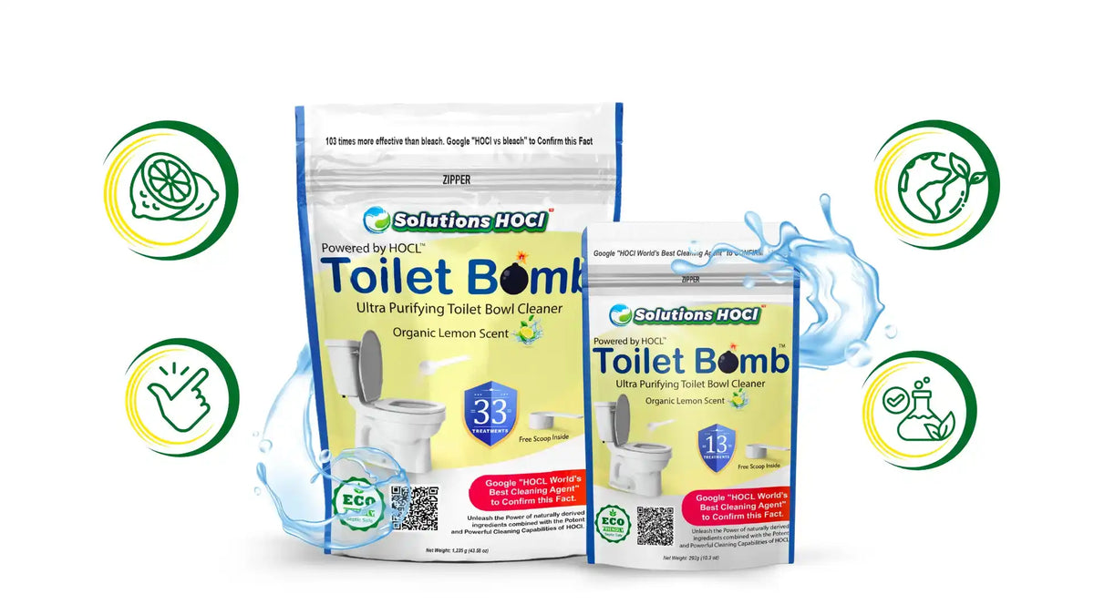 Natural Lemon Toilet Bomb is best for cleaning toilet