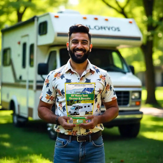 respect nature with hocl rv tank treatment cleaner
