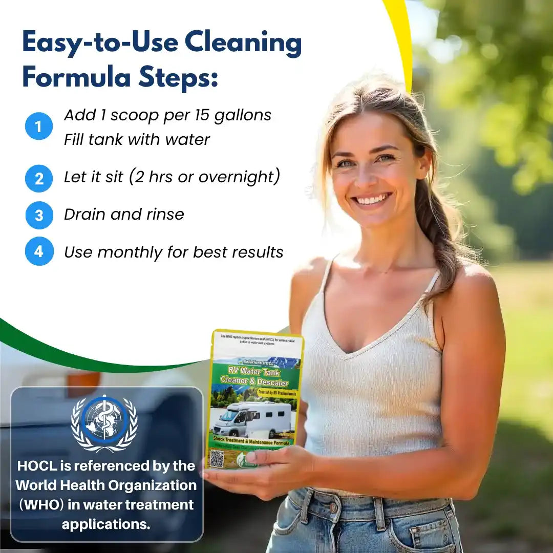 solution hocl unique rv tank cleaner