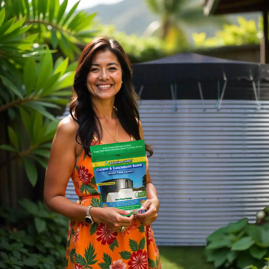 make routine with C&C bomb for cleaning cistern and rainwater tanks