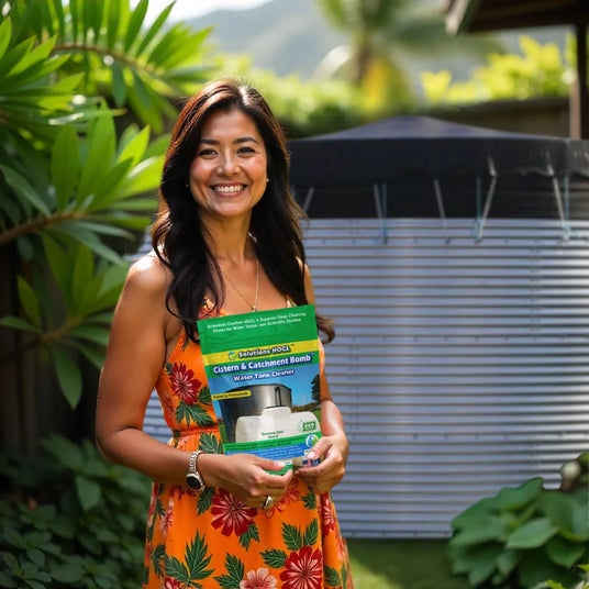 make routine with C&C bomb for cleaning cistern and rainwater tanks