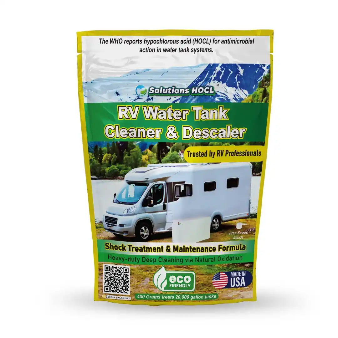 RV septic tank cleaner treatment