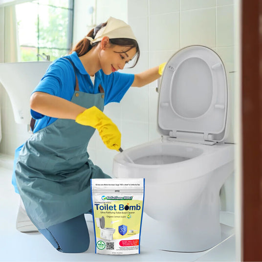 smarter way to clean toilet