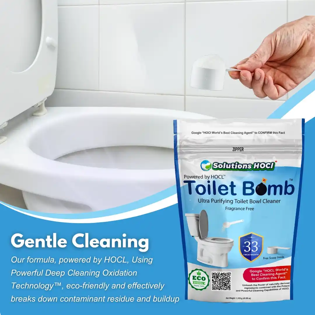 SolutionsHOCL® Toilet Bomb - Fragrance-Free - Solutions HOCL