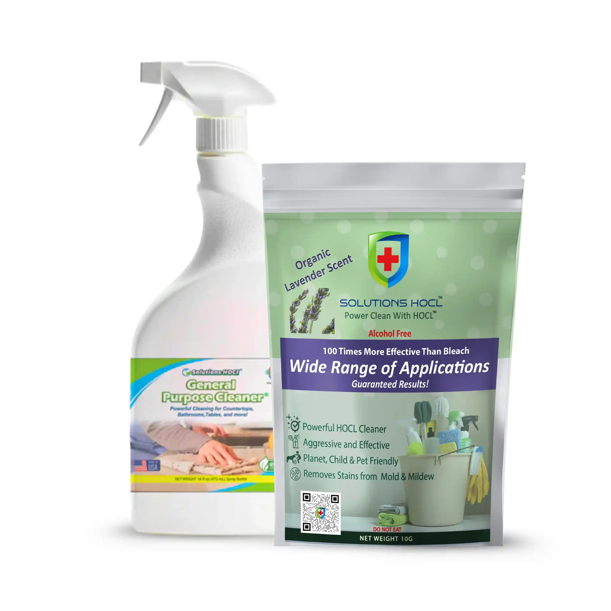 lavender scent hocl general all purpose cleaner spray bottle