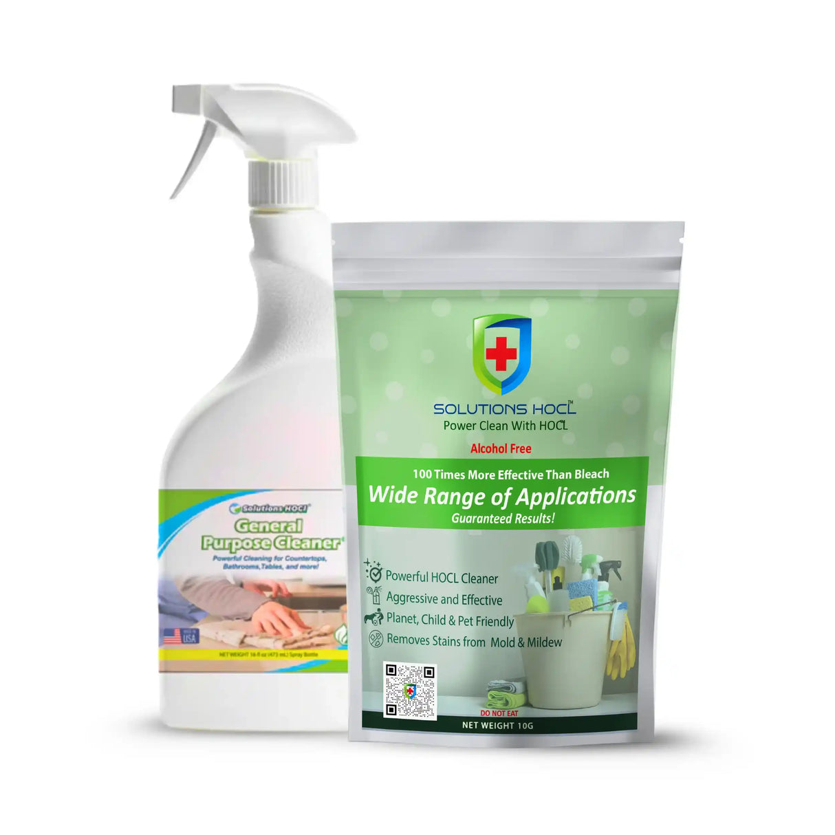 scent free hocl general all purpose cleaner spray bottle