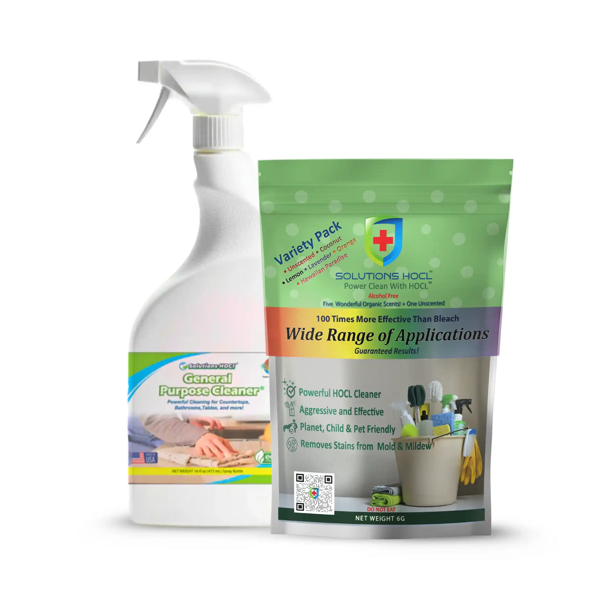 variety scent hocl general all purpose cleaner spray bottle