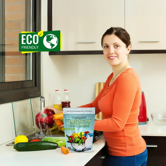 eat better produce with fruit wash,
fruit cleaner