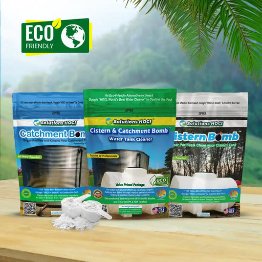 Eco-friendly solutions HOCL (hypochlorous acid) water tank cleaners