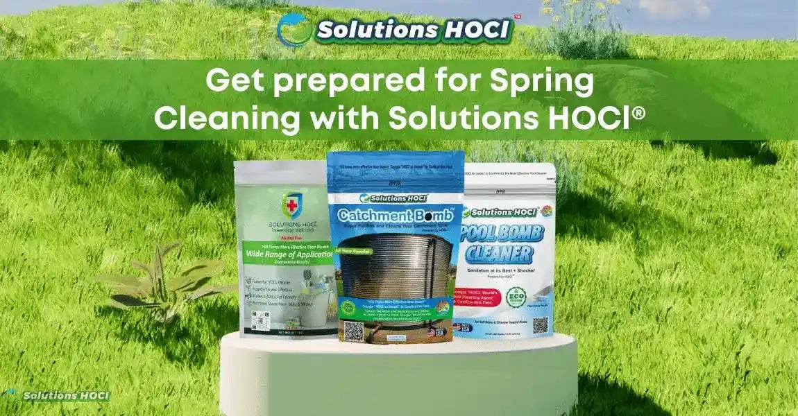 Spring Cleaning Made Easy With Solutions HOCL®