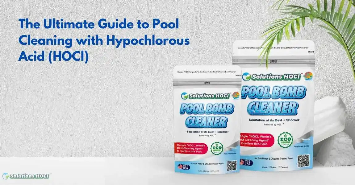 pool cleaning using hocl