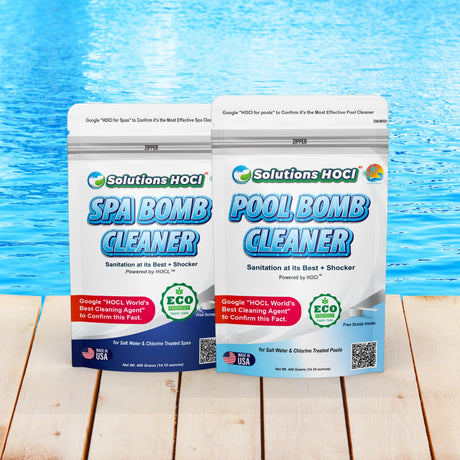 spa and pool bomb blue water pool cleaner