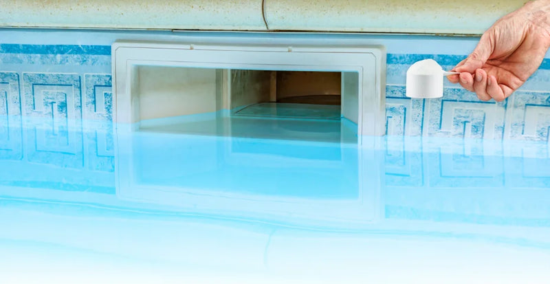 Best way to Add Pool Bomb for pool cleaning