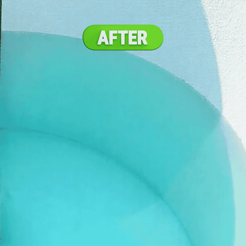 see difference after using cistern bomb underground storage tank