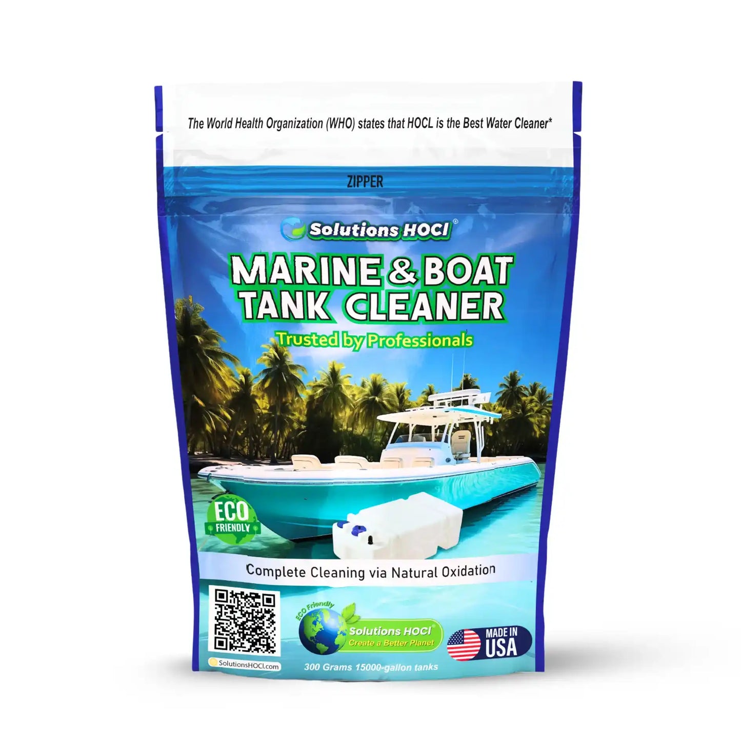 solutions hocl (hypochlorous acid) boat tank cleaners
