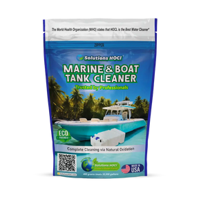 solutions hocl (hypochlorous acid) boat tank cleaners