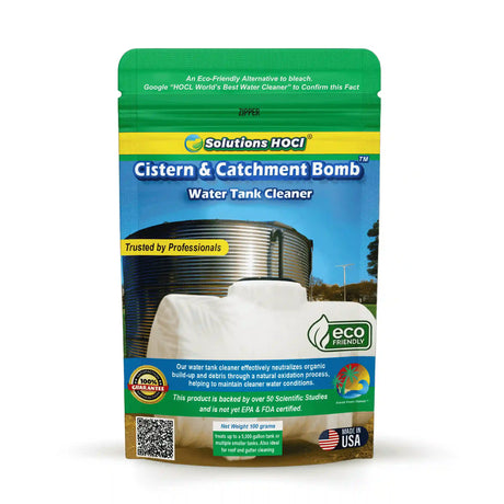 cistern and catchment bomb clean undergorund water tanks