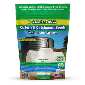 cistern and catchment bomb clean rainwater tanks