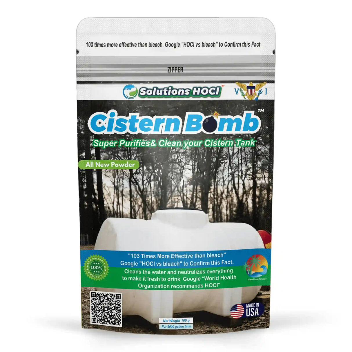 cistern bomb clean water storage tanks that use underground