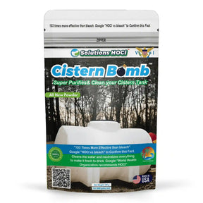 cistern bomb clean water storage tanks that use underground