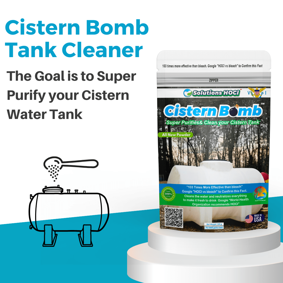 Cistern Bomb: Tank Cleaning with Best Cistern Tank Cleaner - Solutions HOCL