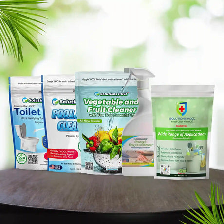 solutions HOCl (hypochlorous acid) cleaning reinvented