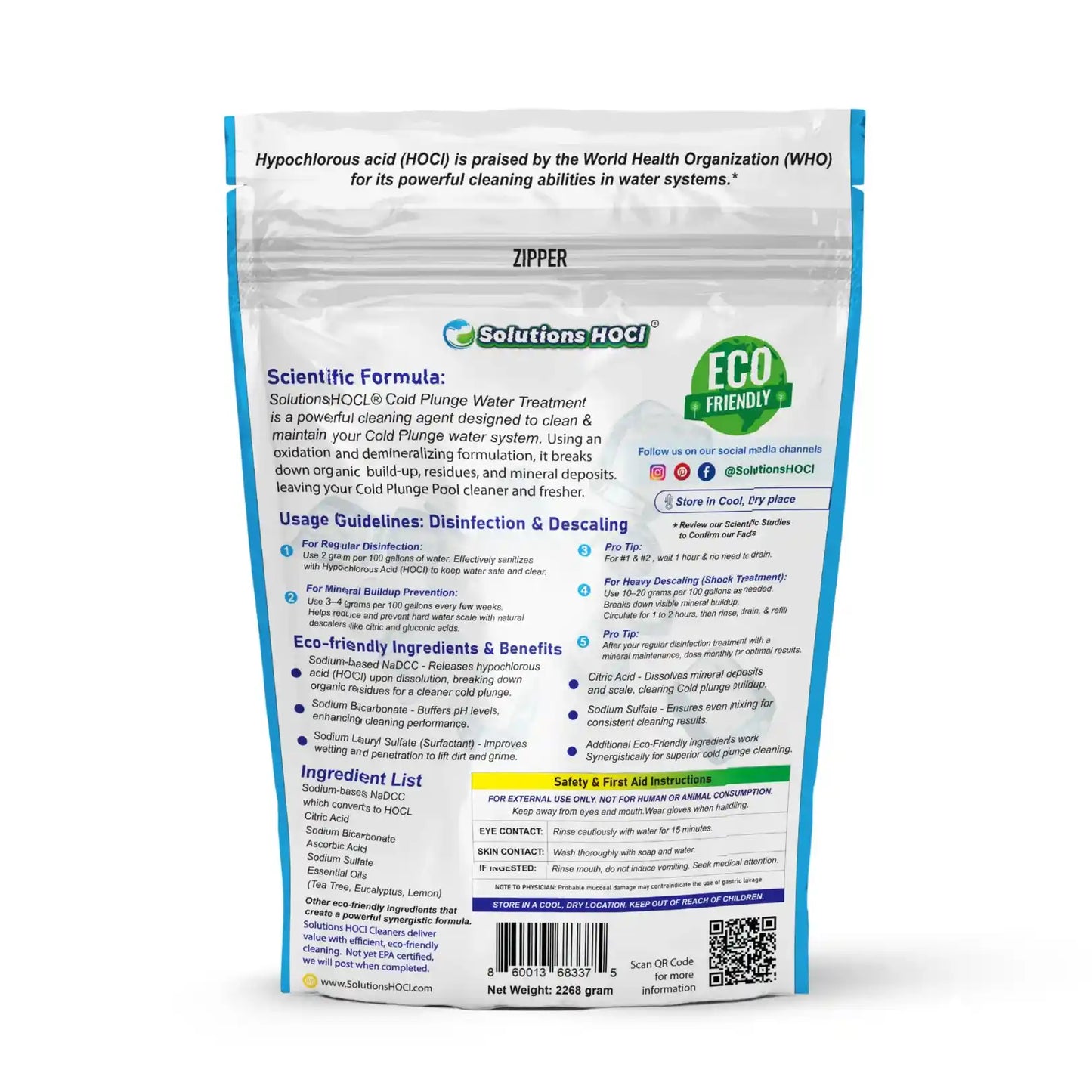 cold plunge tub cleaner 2268g