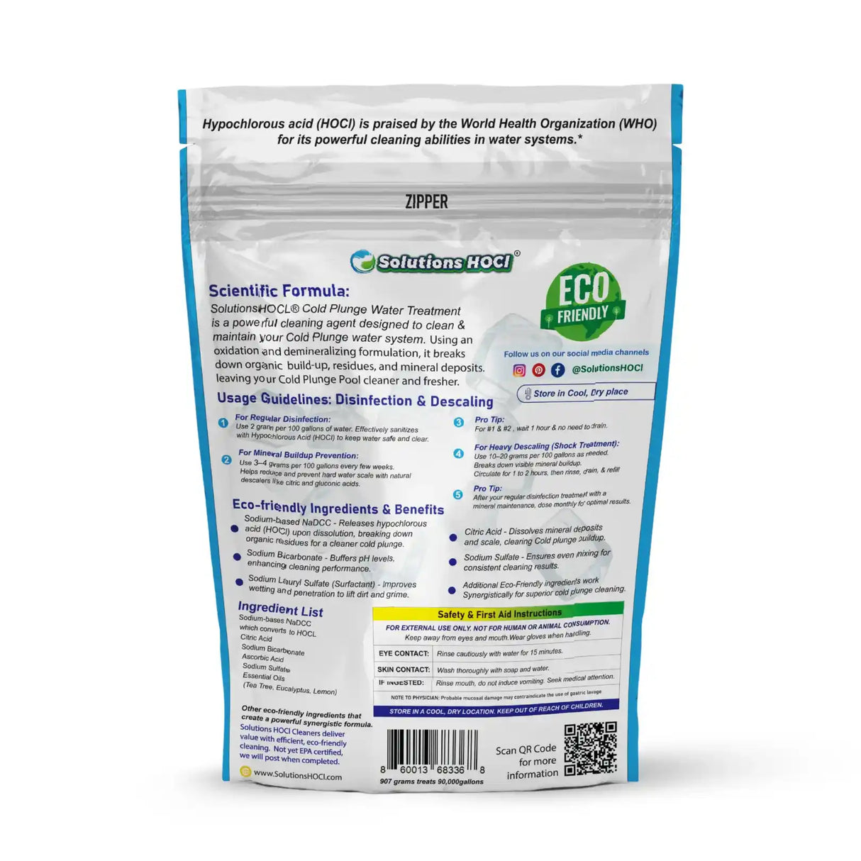 cold plunge tub cleaner 907g