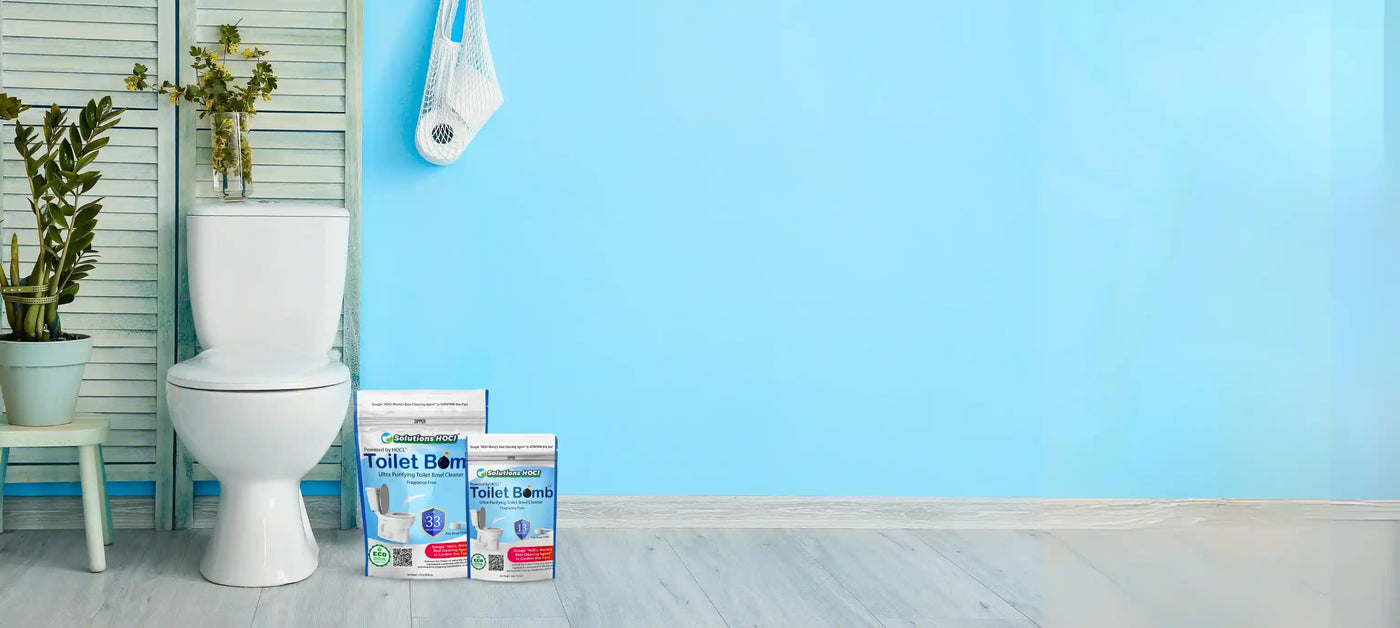cleaning bathroom without using harsh chemicals