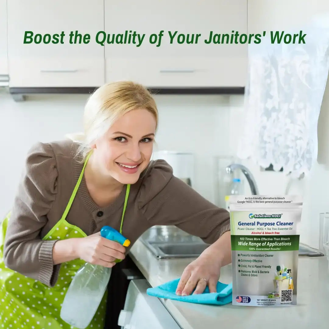 GPC tiles, floor cleaner