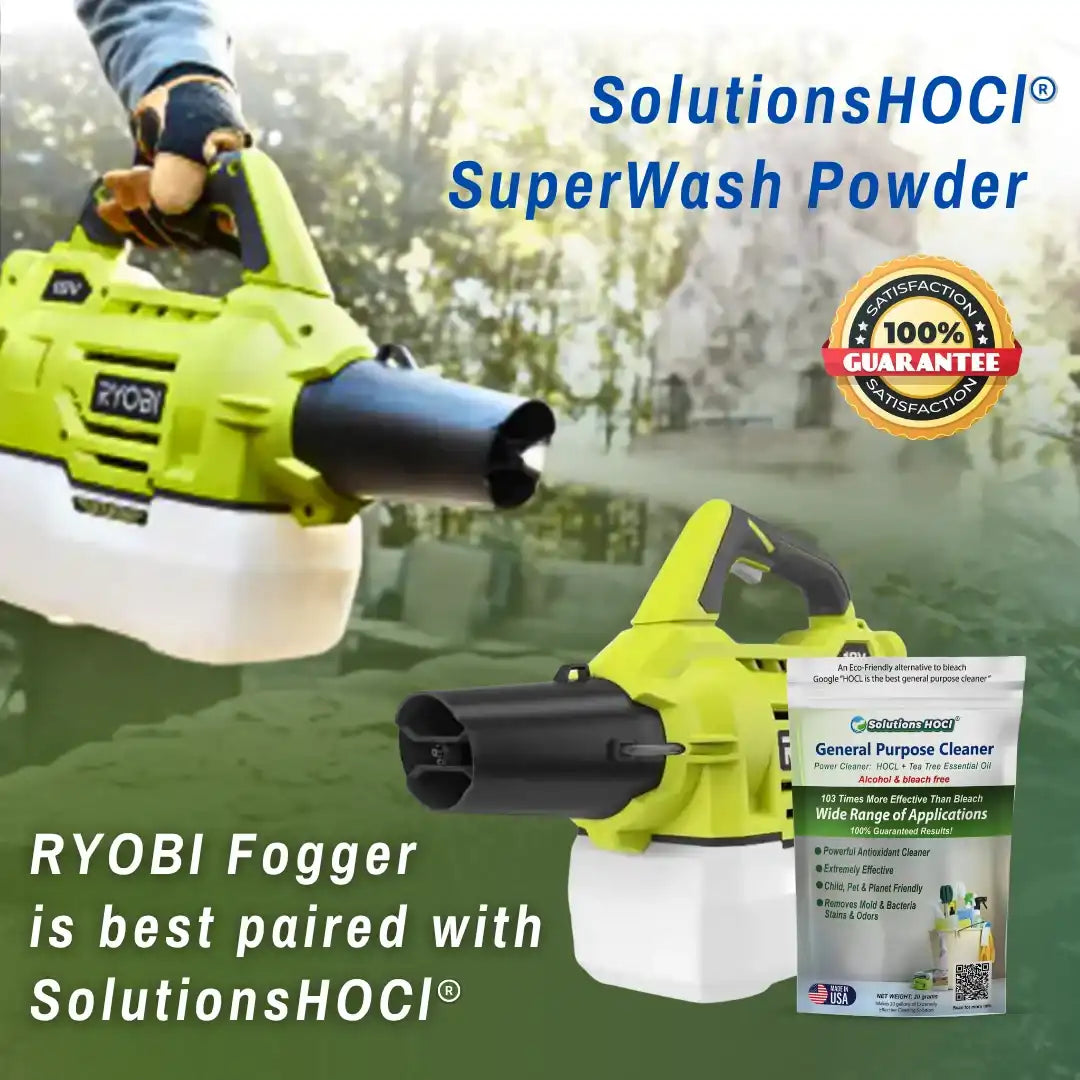 GPC used for organic cleaning products and tiles