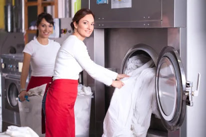 cleaning hotel spa luandry with HOCL Laundry Cleaners