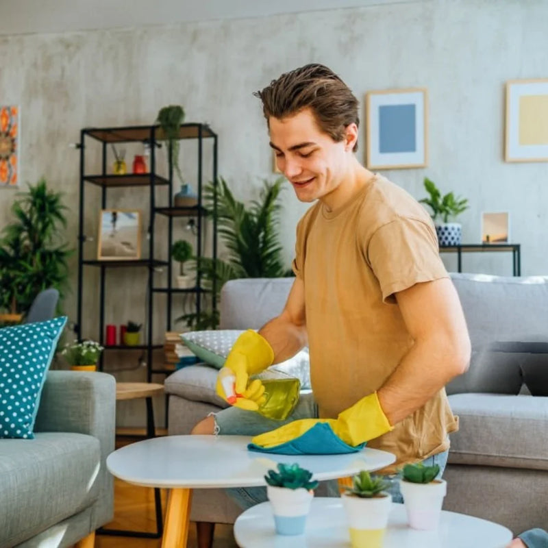 hypochlorous acid cleaner for living room cleaning