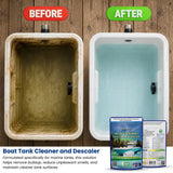 Boat and Marine Tank Cleaner and Descaler remove buildup and residue