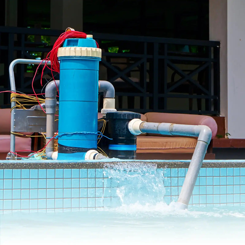 Pool bomb is best for cleaing blue water pools