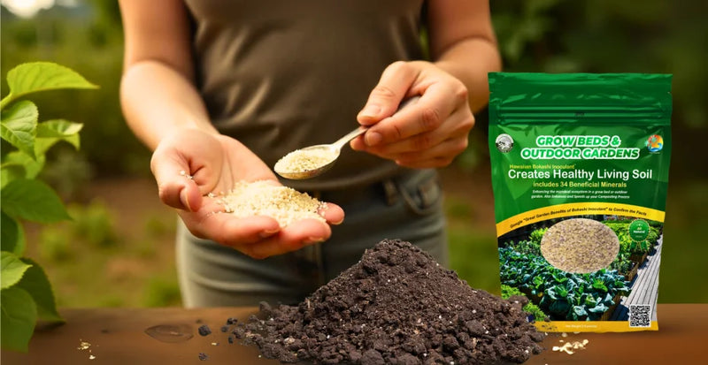 Bokashi tub for mixing soil