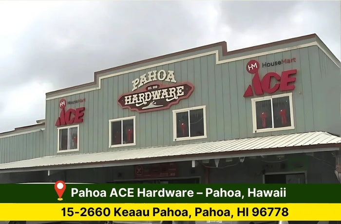 Pahoa ACE Hardware partner solutions hocl (hypochlorous acid)