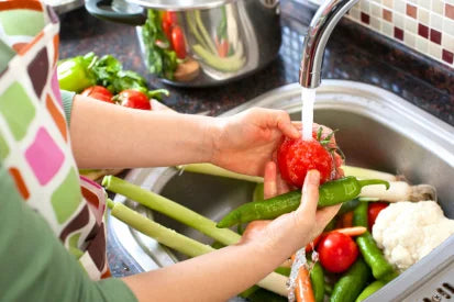 produce washing now easy with solutins hocl (hypochlorous acid) cleaner