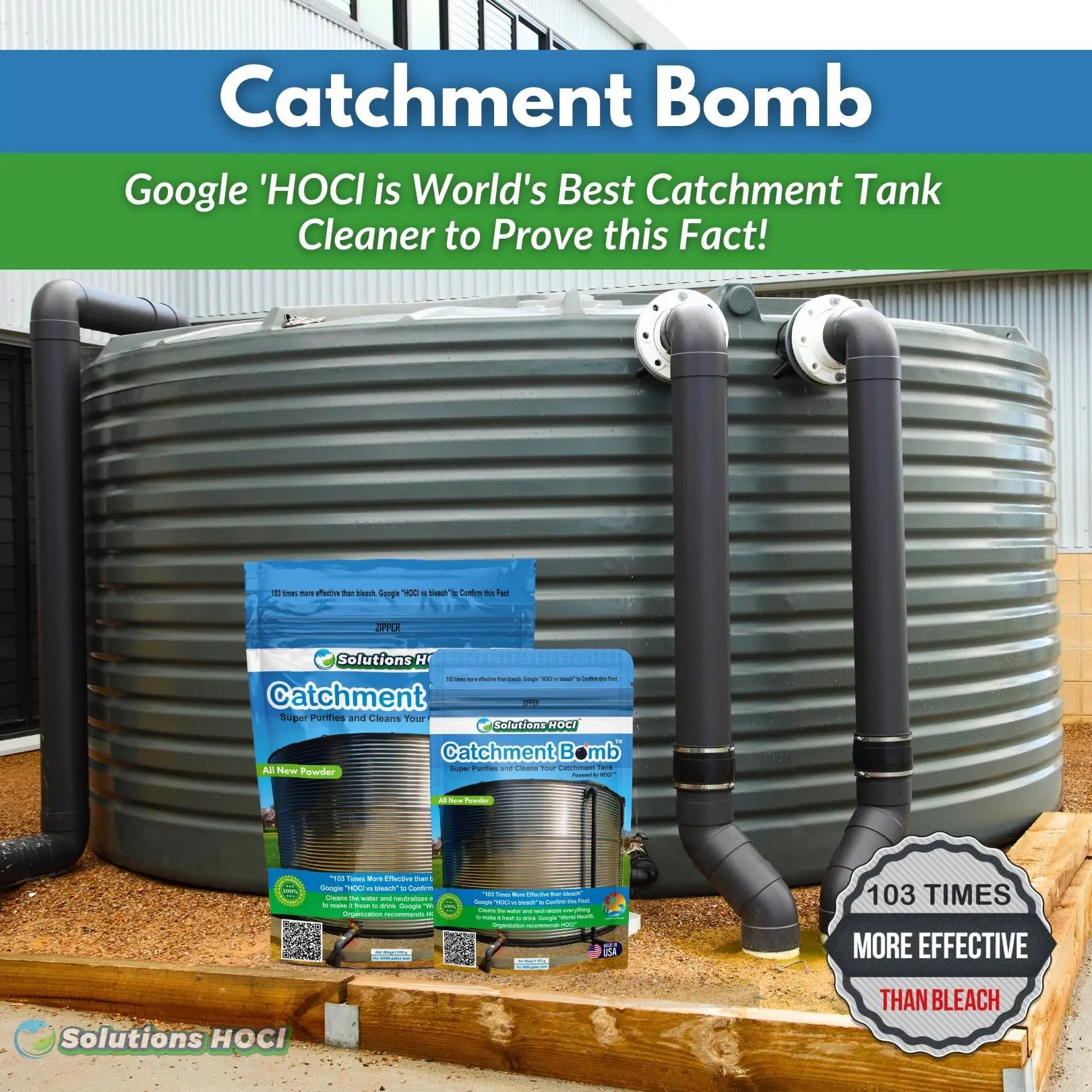 Rainwater Tank & Reservoir Tank Cleaner