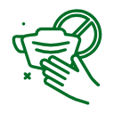 residue free formula for hypochlorous acid