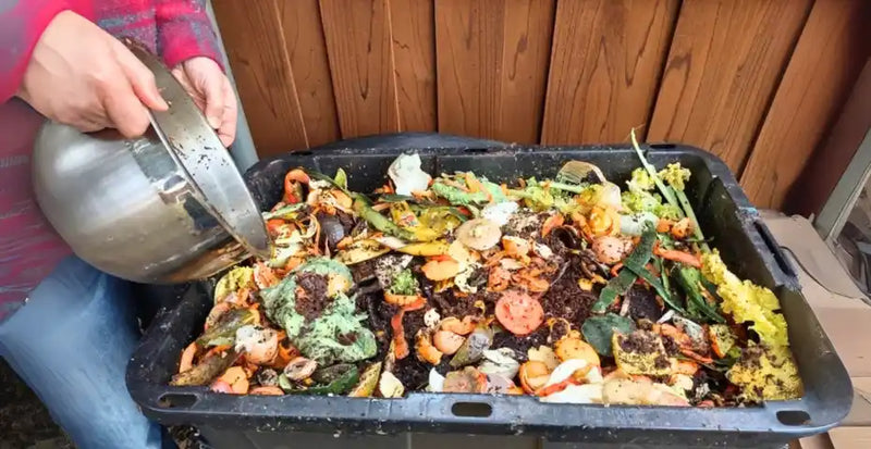 seal composting bucket